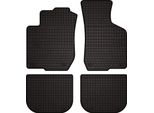 Tappetini Auto In Gomma Adatto Per Audi A3 8L (1996-2001, Hatchback) Neri, Set 4 Pz, Con Fissaggi