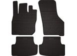 Tappetini Auto In Gomma Adatto Per Audi A3 8Y Iv (2020-, Berlina, Liftback, Station Wagon, Avant) Neri, Set 4 Pz, Con Fissaggi
