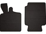 Tappetini Auto In Gomma Adatto Per Smart Fortwo I (1998-2007, Hatchback) Neri, Set 2 Pz, Con Fissaggi