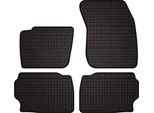 Tappetini Auto In Gomma Adatto Per Ford Mondeo MK5 (2015-2022, Berlina, Station Wagon) Neri, Set 4 Pz, Con Fissaggi