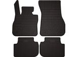 Tappetini Auto In Gomma Adatto Per Bmw 2 F44 (2020-, Coupe) Neri, Set 4 Pz, Con Fissaggi