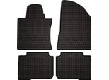 Tappetini Auto In Gomma Adatto Per Ssangyong Korando Iv (2019-, Suv) Neri, Set 4 Pz, Con Fissaggi