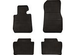 Tappetini Auto In Gomma Adatto Per Bmw 3 F30 (2011-2018, Berlina) Neri, Set 4 Pz, Con Fissaggi