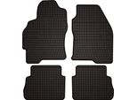 Tappetini Auto In Gomma Adatto Per Ford Mondeo MK1 (1992-1996, Station Wagon, Berlina, Liftback, Hatchback) Neri, Set 4 Pz, Con Fissaggi
