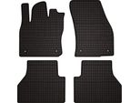 Tappetini Auto In Gomma Adatto Per Ford Tourneo Connect Iii (2022-, Multispazio) Neri, Set 4 Pz, Con Fissaggi