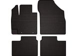 Tappetini Auto In Gomma Adatto Per Suzuki Ignis Iii (2015-, Hatchback) Neri, Set 4 Pz, Con Fissaggi