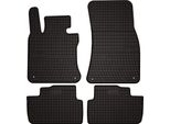 Tappetini Auto In Gomma Adatto Per Bmw 4 F32 (2013-, Gran Coupe) Neri, Set 4 Pz, Con Fissaggi
