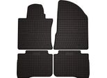 Tappetini Auto In Gomma Adatto Per Ssangyong Torres (2022-, Suv) Neri, Set 4 Pz, Con Fissaggi