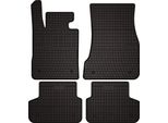 Tappetini Auto In Gomma Adatto Per Bmw 5 G30 Hybryda (2017-2023, Berlina) Neri, Set 4 Pz, Con Fissaggi