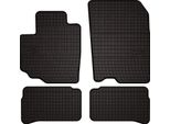 Tappetini Auto In Gomma Adatto Per Suzuki Vitara Ii (2015-2018, Crossover, Prima Del Facelift) Neri, Set 4 Pz, Con Fissaggi