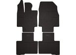 Tappetini Auto In Gomma Adatto Per Toyota Highlander Iv (2021-, Suv) Neri, Set 4 Pz, Con Fissaggi