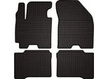 Tappetini Auto In Gomma Adatto Per Suzuki Swift V (2017-, Hatchback) Neri, Set 4 Pz, Con Fissaggi