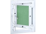 Vidaxl Patta Di Accesso Verde E Argento 25 X 30 Cm