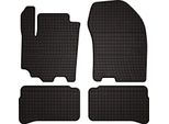 Tappetini Auto In Gomma Adatto Per Suzuki Vitara Ii Fl (2018-, Suv) Neri, Set 4 Pz, Con Fissaggi