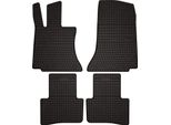 Tappetini Auto In Gomma Adatto Per Mercedes C-Klasa W206 (2021-, Berlina, Station Wagon) Neri, Set 4 Pz, Con Fissaggi