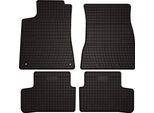 Tappetini Auto In Gomma Adatto Per Mercedes Cla Ii C118 (2019-, Berlina) Neri, Set 4 Pz, Con Fissaggi