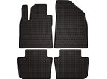 Tappetini Auto In Gomma Adatto Per Mg 4 (2022-, Hatchback) Neri, Set 4 Pz, Con Fissaggi