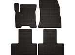 Tappetini Auto In Gomma Adatto Per Mercedes Eqb X243 (2021-, Suv) Neri, Set 4 Pz, Con Fissaggi