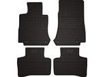 Tappetini Auto In Gomma Adatto Per Mercedes Eqc N293 (2019-, Suv) Neri, Set 4 Pz, Con Fissaggi