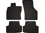 Tappetini Auto In Gomma Adatto Per Volkswagen Golf Vii (2012-2020, Alltrack, Hatchback, Station Wagon, Variant) Neri, Set 4 Pz, Con Fissaggi