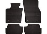 Tappetini Auto In Gomma Adatto Per Mini Cooper Iii F56 (2014-, Hatchback) Neri, Set 4 Pz, Con Fissaggi