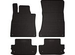 Tappetini Auto In Gomma Adatto Per Mercedes S C217 (2014-2020, Coupe) Neri, Set 4 Pz, Con Fissaggi