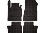Tappetini Auto In Gomma Adatto Per Nissan Juke Ii F16 (2019-, Crossover) Neri, Set 4 Pz, Con Fissaggi