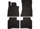Tappetini Auto In Gomma Adatto Per Mercedes S W222 (2013-2020, Berlina) Neri, Set 4 Pz, Con Fissaggi