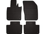 Tappetini Auto In Gomma Adatto Per Volvo V60 Ii (2018-, Station Wagon) Neri, Set 4 Pz, Con Fissaggi
