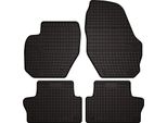 Tappetini Auto In Gomma Adatto Per Volvo XC60 I (2008-2017, Crossover) Neri, Set 4 Pz, Con Fissaggi