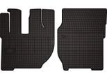 Tappetini Auto In Gomma Adatto Per Volvo Fh I (1993-2002, Camion) Neri, Set 2 Pz, Con Fissaggi