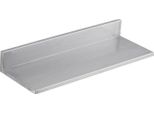 Succebuy Mensola In Acciaio Inox 8,6" X 24"" - Montaggio A Parete Con Paraspruzzi, Capacità Di Carico 20 Kg, Resistente Per Ristorante, Cucina, Bar, Casa, Hotel"