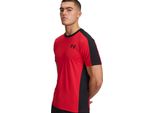 Under Armour Ua Hg Wordmark Ss - Rosso, Taglia:Xxl