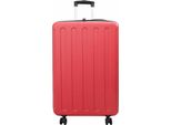 Vidaxl Valigia Con Serratura Rossa 50 X 30 X 76 Cm Plastica Abs