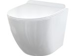 Alcadrain Wand-Wc Solid Mit Wc-Sitz Softclose Slim Duroplast