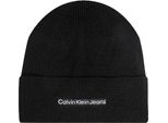 Calvin Klein Jeans - Cuffia Uomo Con Ricamo Logo Lineare - Misura One Size