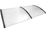 Tettuccio D'ingresso, Design Resistente Alle Intemperie, Adatto A Porte E Finestre, Trasparente