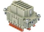 Cdshf 18 I.L.M.E. Ilme CDSH-SQUICH Inserto Presa (F) Connessione A Morsetto A Gabbia, 18 Pin+Pe 400V, 10A - 5 Pz