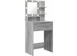 Syfax™ Tavoli Da Trucco Per Camera Da Letto Con Cassetto Grigio Sonoma