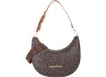 Valentino Borse Borsa A Tracolla In Ecopelle Regina Re Hobo Bag Moro/Naturale