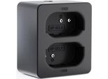 Cellonic Caricatore Doppio LC-SCL6 Smart E Veloce Compatibile Con Leica LC-SCL6 Caricabatterie Dual LC-SCL6 Di Ricarica