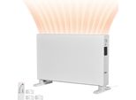 Riscaldatore A Convezione Vevor, Riscaldatore Elettrico A Convezione Da 2000 W Con Telecomando E Touch Control, 3 Modalità, Timer 24 Ore, Con Protezione Da Inclinazione E Surriscaldamento Per Casa E Ufficio