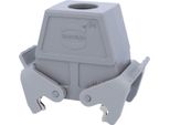 19300100436 Harting Han 10B Custodia Per Gommini Alta, Uscita Cavo Diritto 1Xm25, Con 2 Traverse M25 A Vite