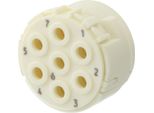7003907101 Hummel M23 Contatto A Crimpare Di Segnale Inserto A Crimpare, Numero Di Poli 7-Poli 300V, 20A, Colore Bianco - 1 Pezzo