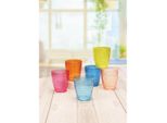 Set 6 Bicchieri Brio Colori Assortiti 35Cl Plastica San