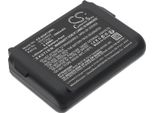 Techtek Batteria Compatibile Con [Shure] ADX1 Bodypack Transmitter, ADX1 Digital Wireless Bodypack Transmitter, ADX1 Lemo 3-Pin Transmitters, Shure A