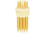 7001917137 Hummel M23 Segnale Contatto A Saldare Inserto Pin Connessione A Saldare, Numero Di Poli 17-Poli 160V, 8A, Colore Bianco -