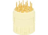 7001916108 Hummel M23 Segnale Inserto Di Contatto A Saldare Presa Di Corrente A Saldare, Numero Di Poli 16 Poli 160V, 8A, Colore Bianco