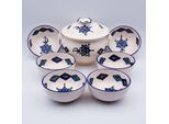 Servizio Di Zuppa Sahel Bleu - 12 Persone