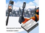 Techtek Batteria Compatibile Con [Insta360] One X3 Sostituisce Cinaqbt/A